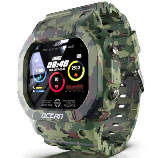 Heart Rate Waterproof Smart Watch