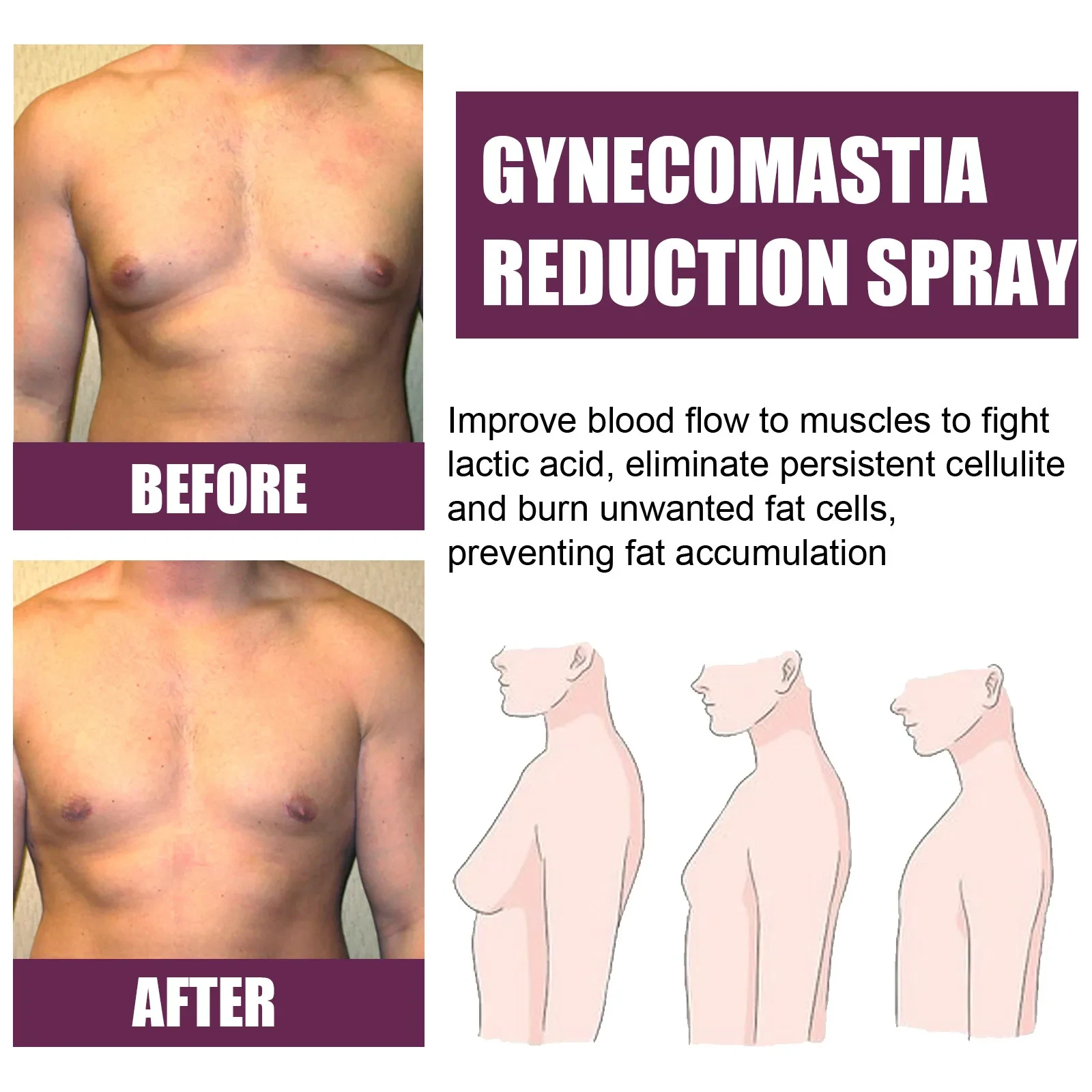 Breast And Chest Muscles Shaping Spray