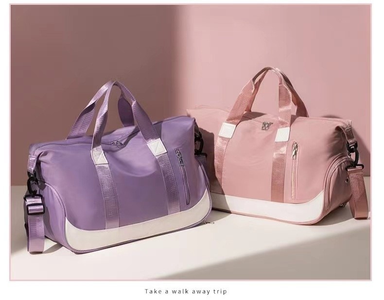 Multi-functional One-shoulder Crossbody Yoga Coverable Handle Short Trip Bag