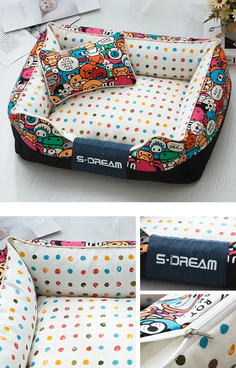 Small Pets Colorful House Pad