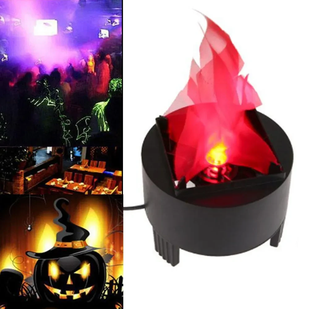 LED Flame Light Dynamic Fire Simulation Effect Light Bar Festival Atmosphere Light For Party Stage Night Clubs Lamp