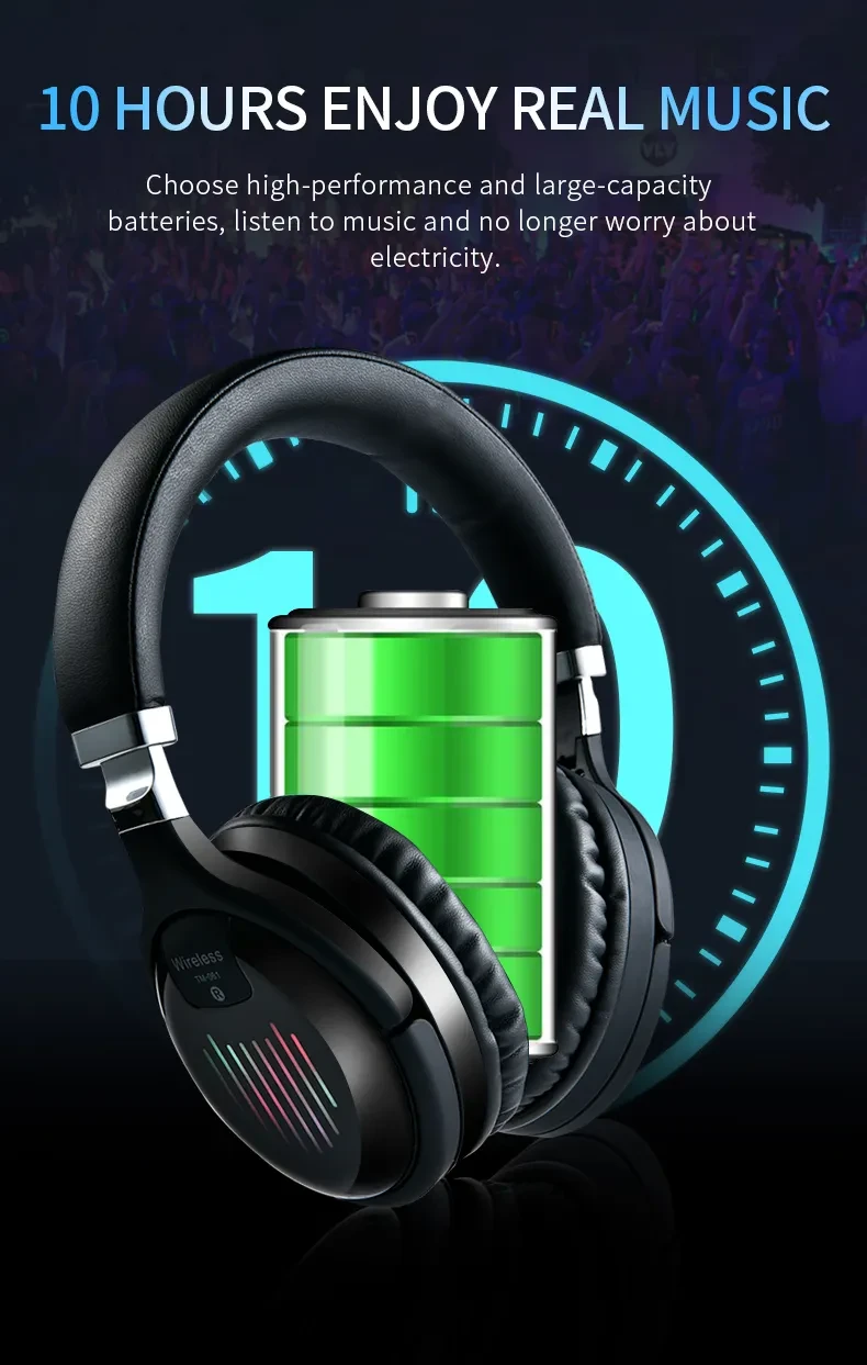 True Wireless Headphones TM061 BT5.0 Gaming