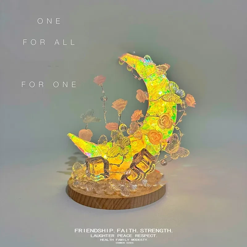 Water Moon Butterfly Small Night Lamp