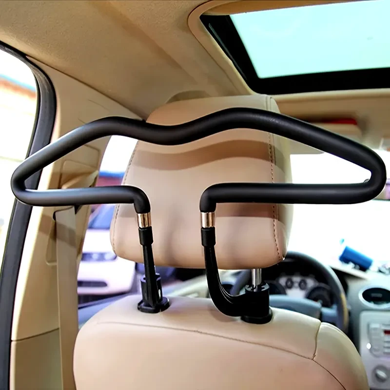 Lixada Car Coat Hanger Headrest Back Seat Coat Hanger Multifunctional Car Hanger For Coat Suit Jacket
