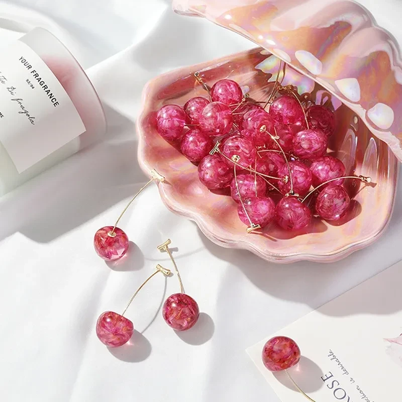 Red Cherry Earrings