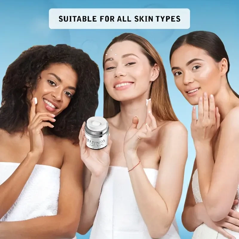 50ml Supreme Retinol Face Cream - Dual-Action Night & Day Moisturizer, Collagen Stimulating, Vitamin C Infused for Radiant Glow, Specially Formulated for Sensitive Skin