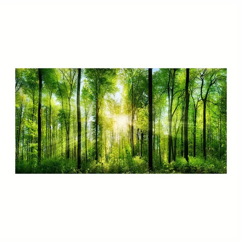 1PC Unframed Forest Wall Art Canvas Painting Modern Natural Landscape Posters