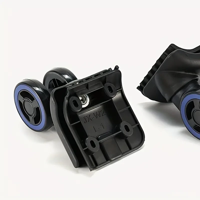 4pcs Luggage Wheel Replacement 360 Degree Silent For Travel Case Trolley Universal