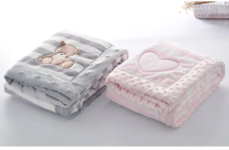 Flannel children double blanket