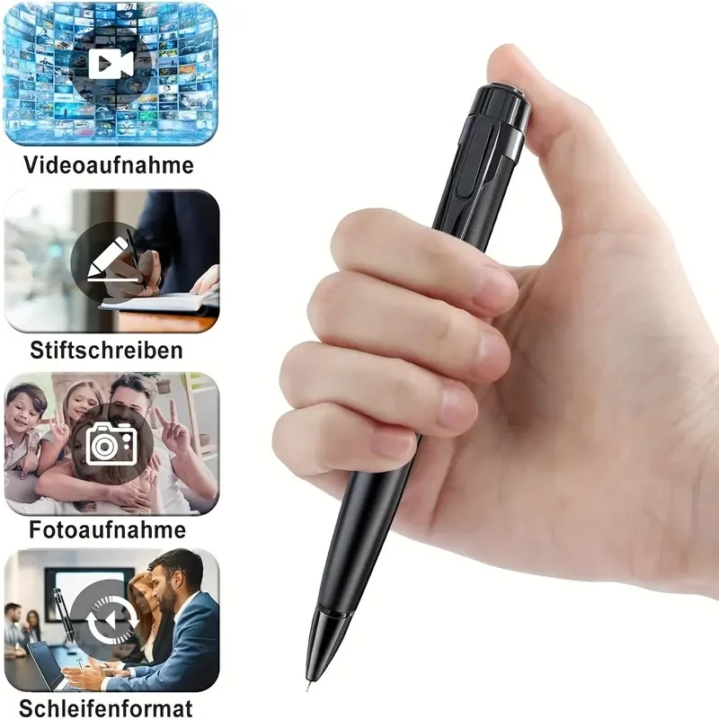 1 Set Mini Nanny Cam - Portable HD 1080P Video Camera with 64G Memory SD Card, Tiny Camera for Home Office Meeting Recording, Smart Security Camera with Motion Detection