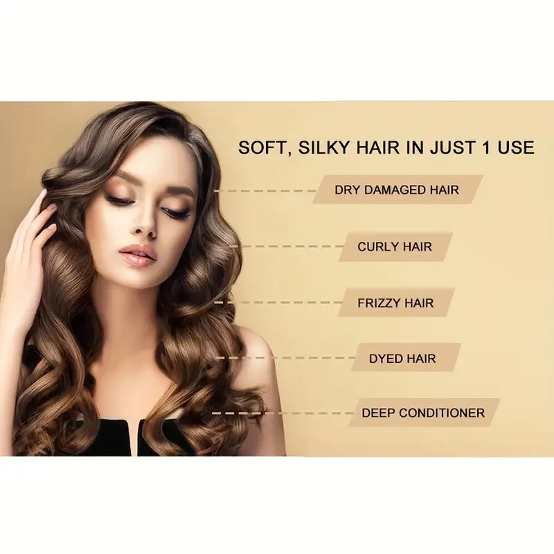 Keratin-Infused Hair Mask - 250ml for Smooth & Hydrated Hair