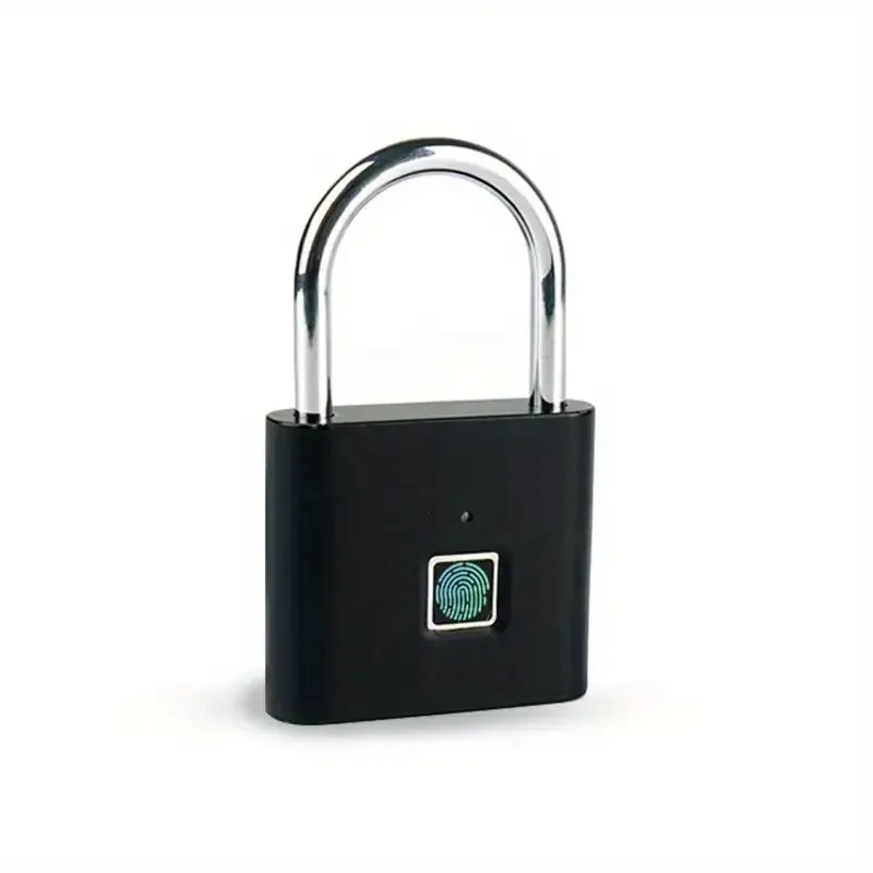 Mini Smart Fingerprint Padlock - USB Rechargeable & Water-Resistant