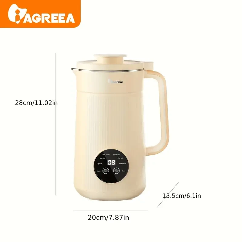 IAGREEA 34oz Soy Milk and Nut Milk Maker - Heavy Duty Blender