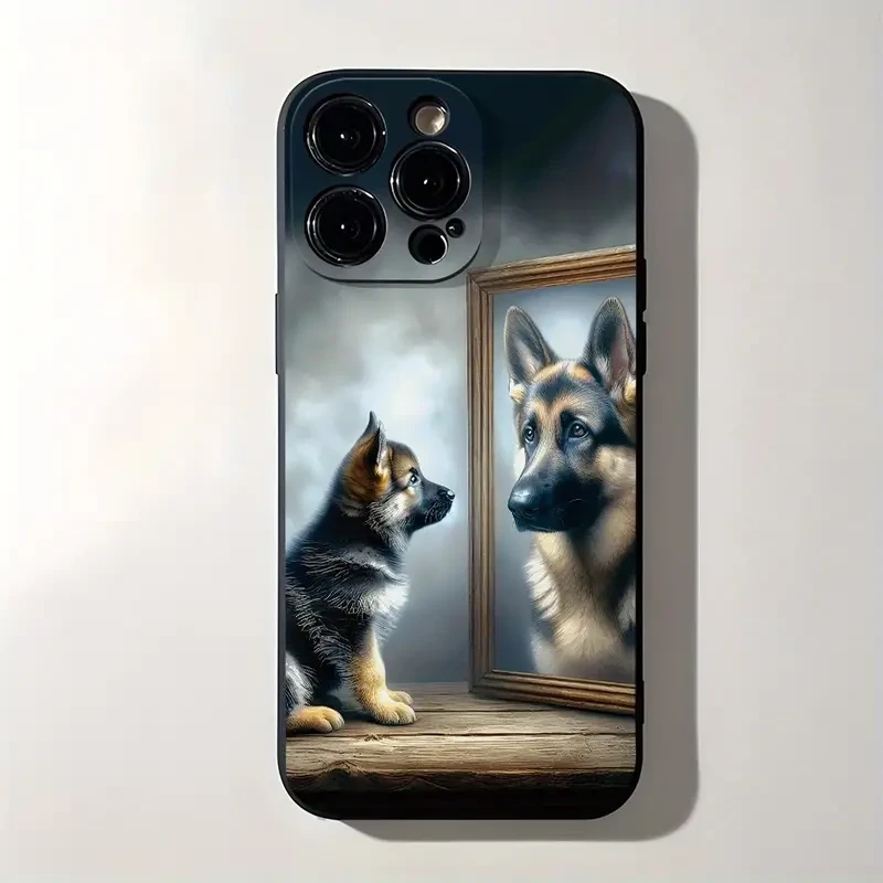 Cool German Shepherd Dog Design Case for iPhone