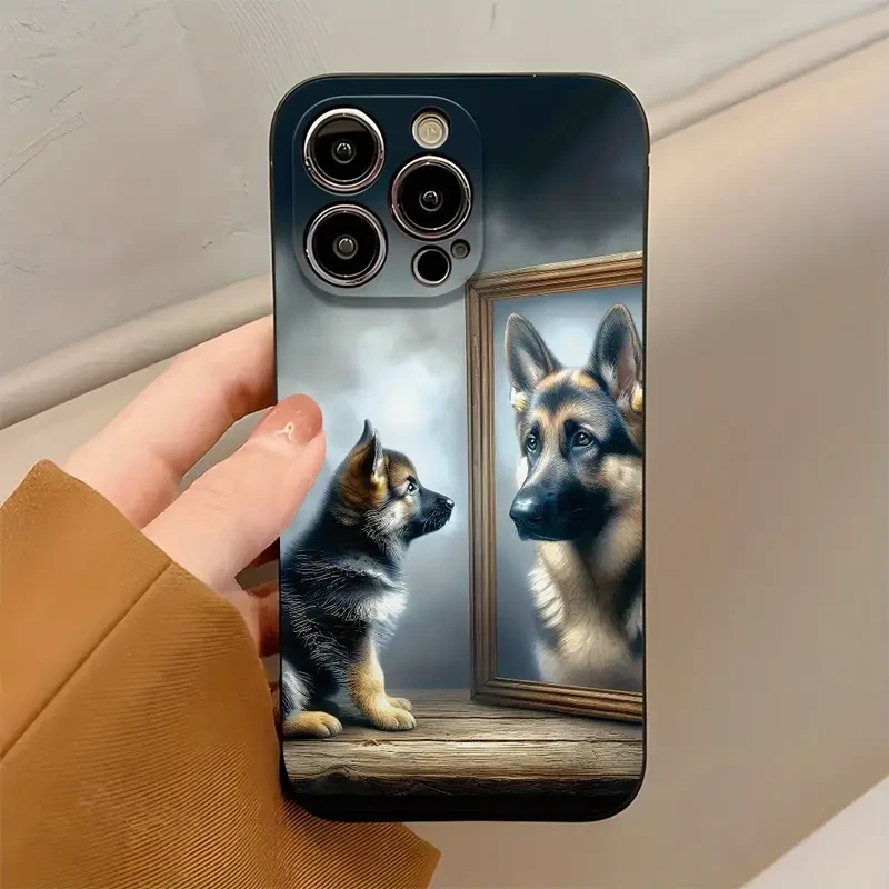 Cool German Shepherd Dog Design Case for iPhone