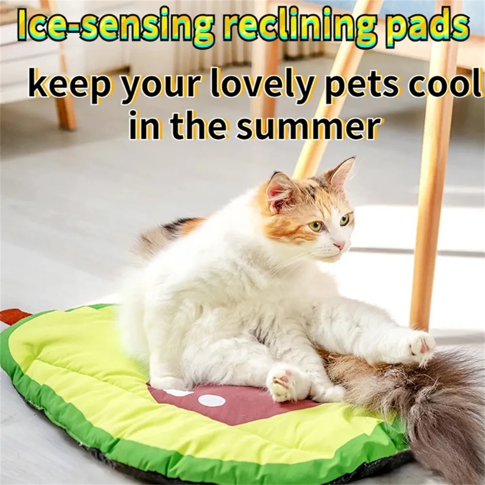 Rug Ice Silk Pet Self Cooling Pad Blanket Summer