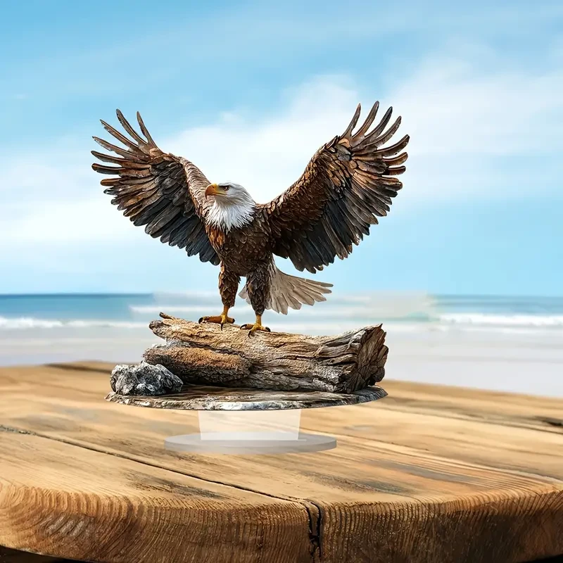 Bohemian Style Eagle Acrylic Desk Decor