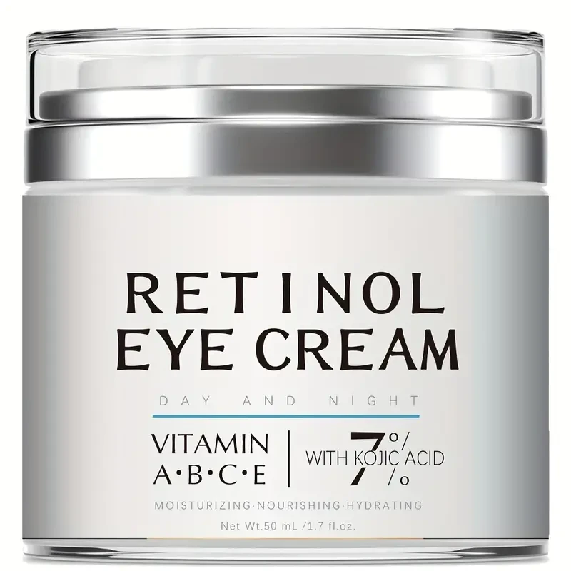 Retinol Eye Cream Under Eye Cream For firming eye care, Eye Cream Helps Improve Dryness Daily eye care Cream For All Skin Types - Rosehip And Hibiscus Botanicals - 1. 7 Oz, 50ml