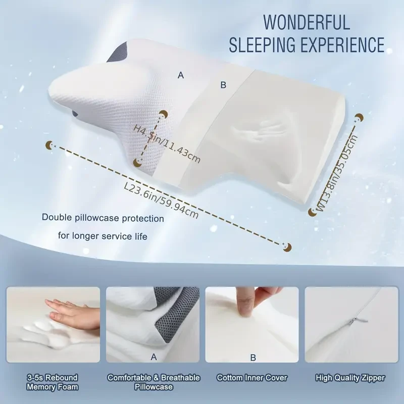 Ergonomic Cervical Bliss Pillow