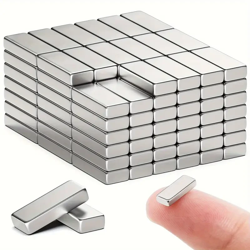 100pcs Neodymium Rare Earth Magnets  10x5x2mm Rectangular Sticks