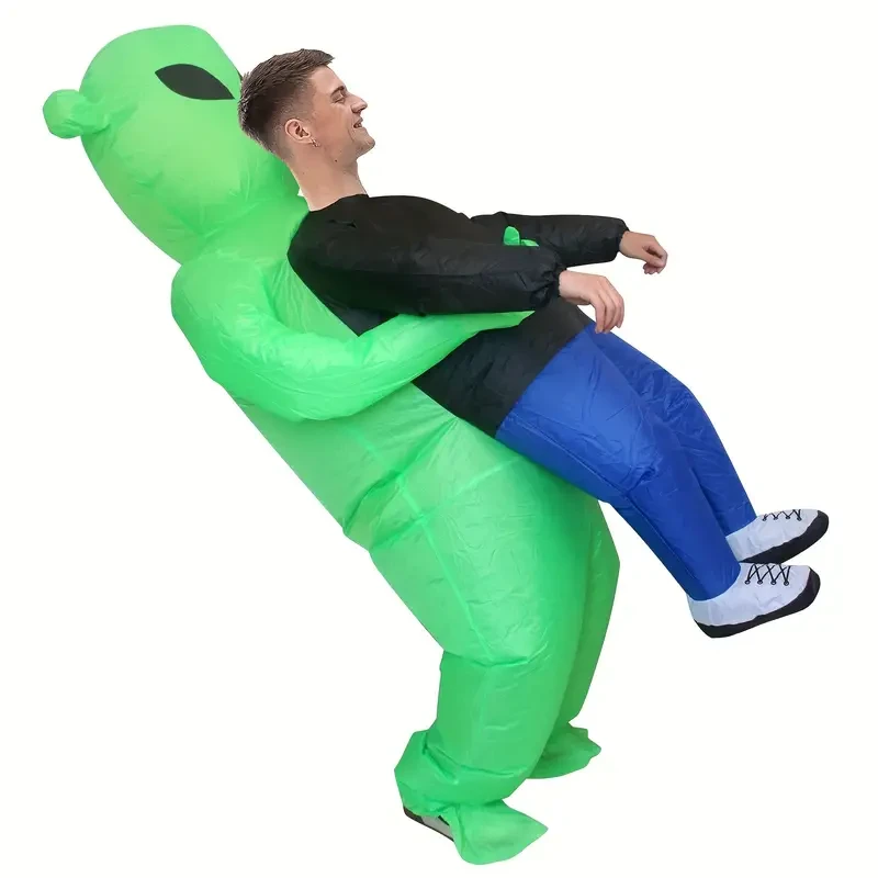 Alien Inflatable Hugger Costume  Battery/USB Powered for Parties & Role-Playing