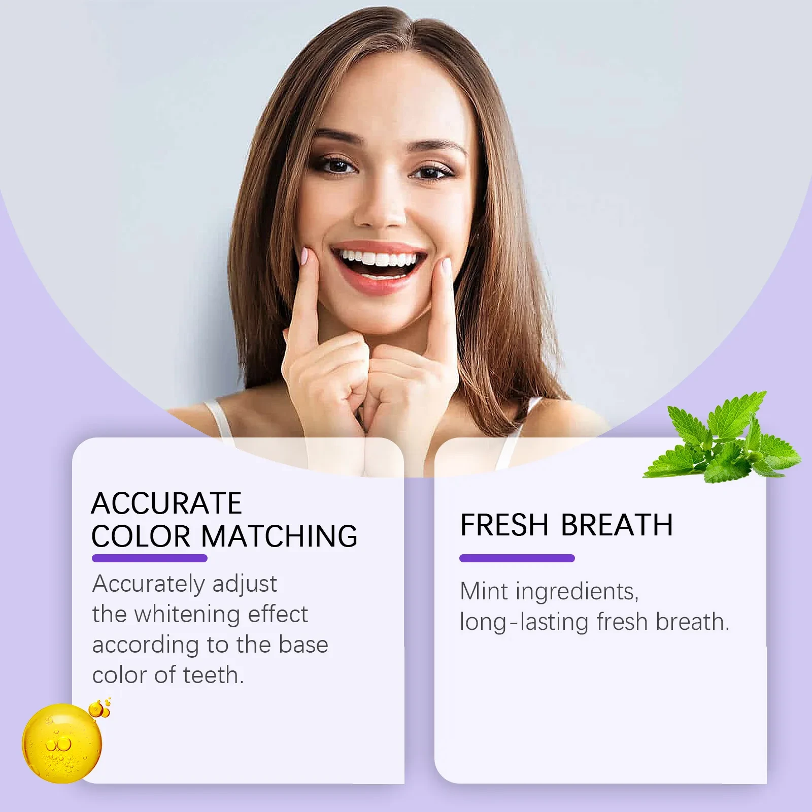 Purple Toothpaste Gentle Care Teeth