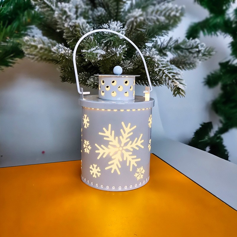 hristmas LED Candle Lanterns  Nordic Style Decorative Electronic Candles for Holiday Decor
