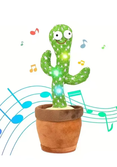 1pc-Dancing Talking Cactus Toys
