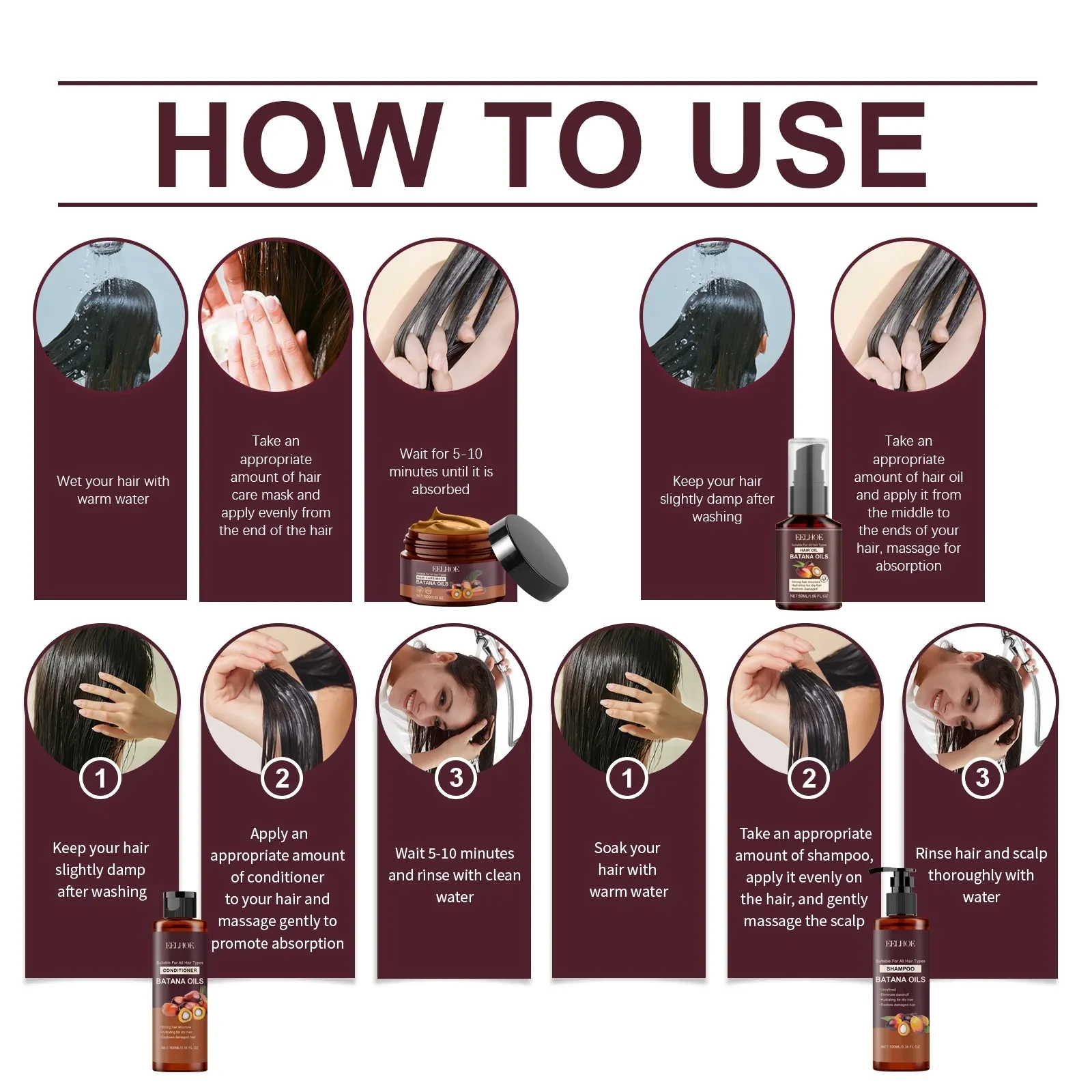 Nourishing Repair Dry Manic Moisturizing Hair Care