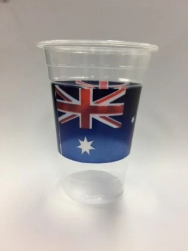 Australia Cup - Plastic - Pack of 8
