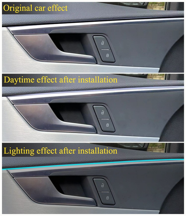 Automotive LED Atmosphere Light Symphony Light Guide