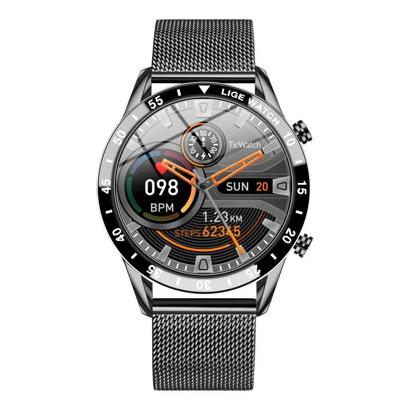 Metallic Smart Watch
