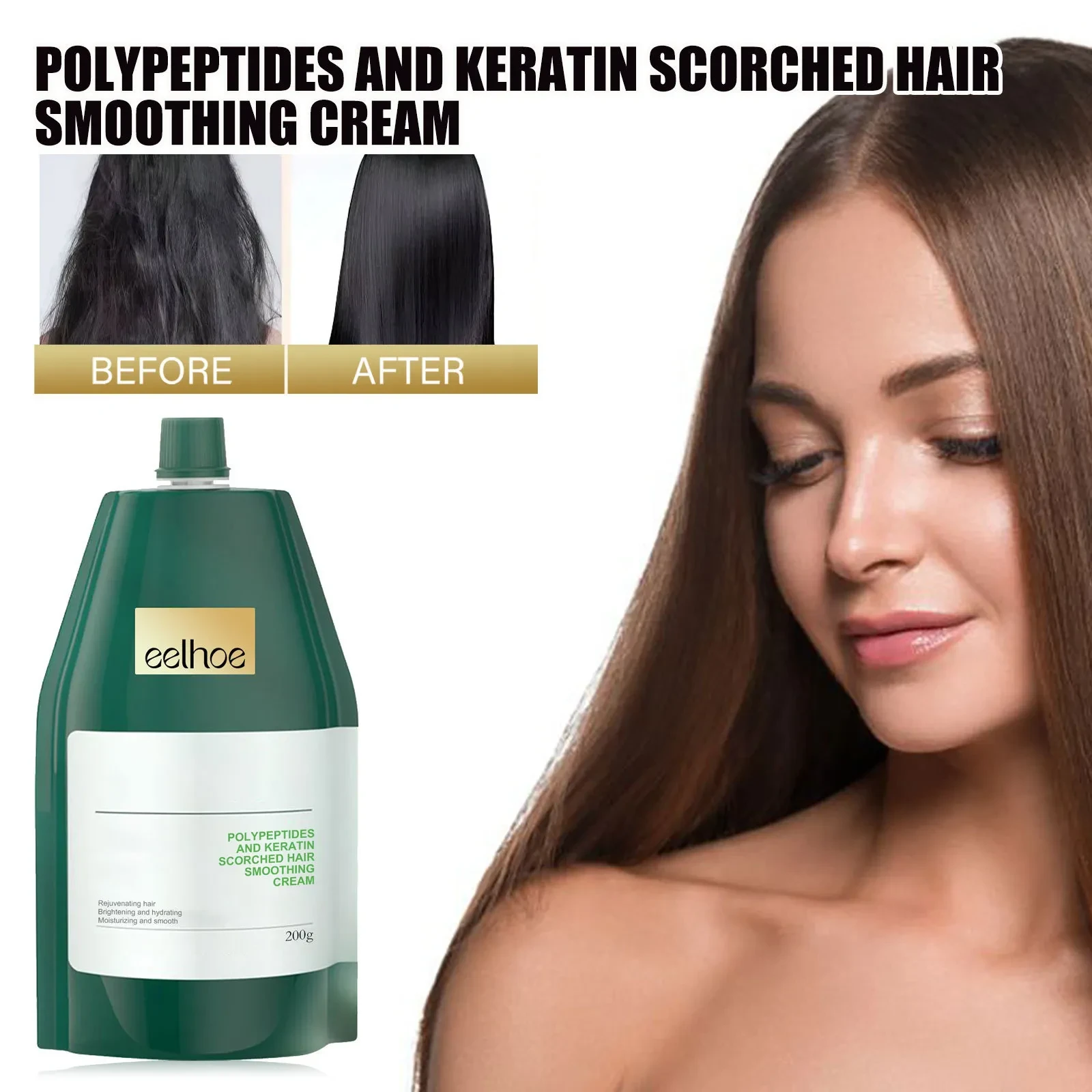 Eelhoe Hair Care Repair Cream Smooth Frizz