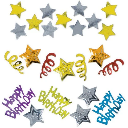Confetti - Happy Birthday Stars