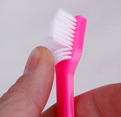 Double Head Soft Pet Finger Toothbrush