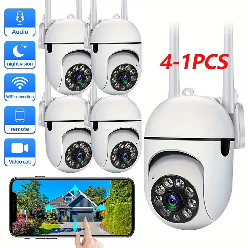 Outdoor Wireless IP Surveillance Camera - 1080P WiFi Security Monitor