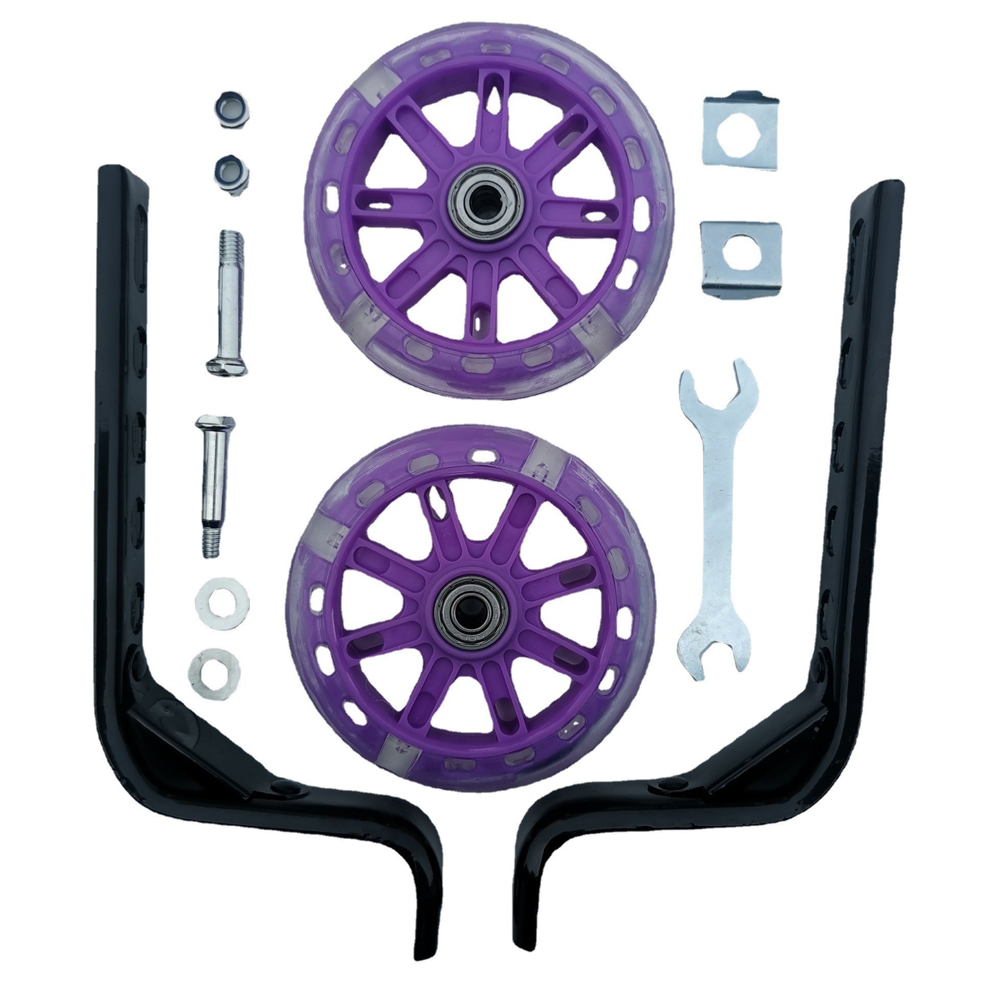 Children's Creative Glow Auxiliary Bicycle Wheel