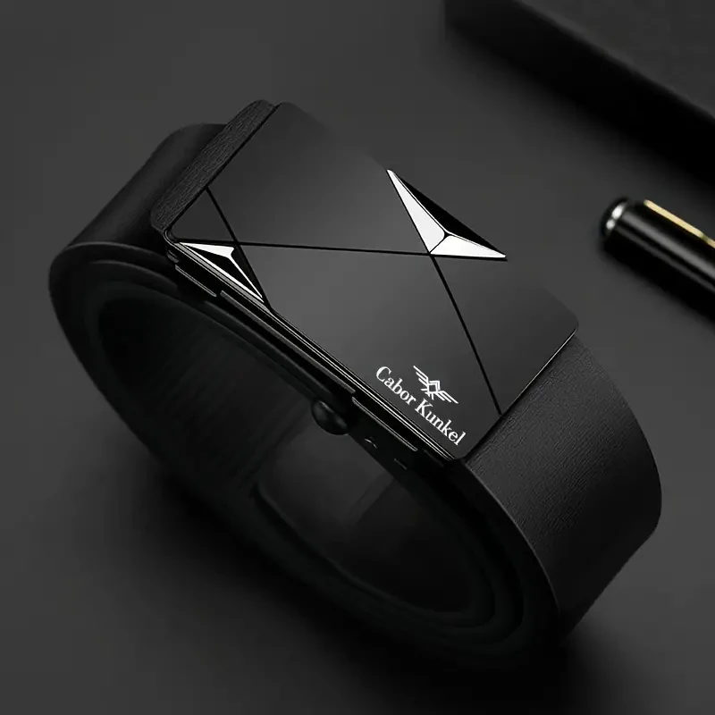 Luxurious Genuine Leather Cowhide Belt