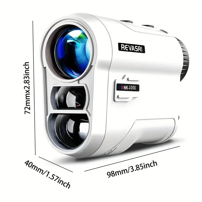 REVASRI Golf Rangefinder 1000YDS Laser with Slope, Pin Lock Vibration, & External Slope Switch