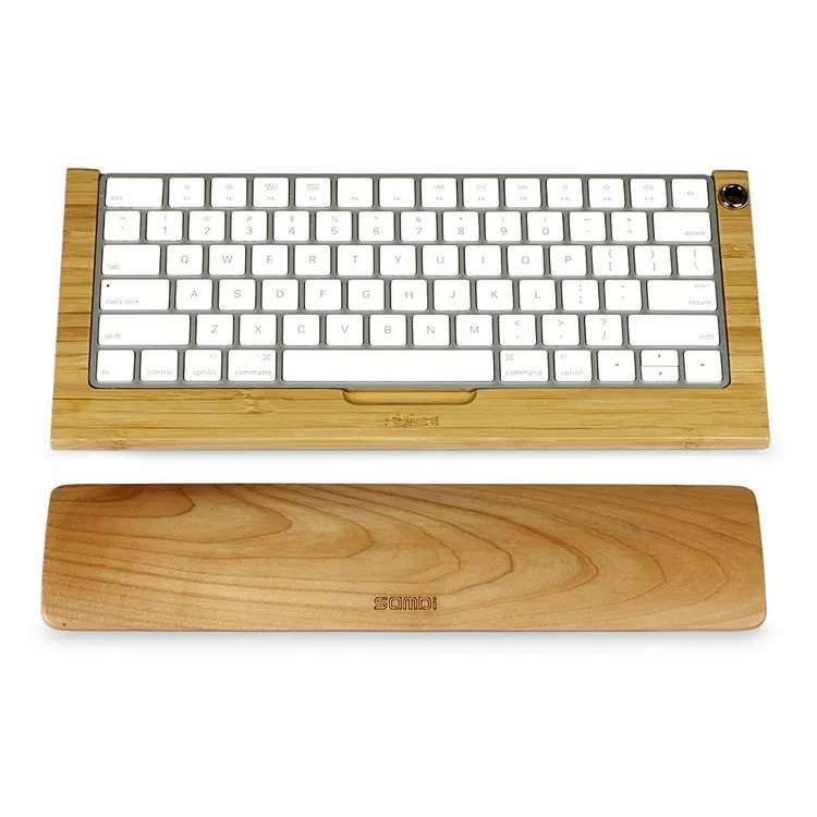Wrist Pads Keyboard Pads Wooden Hand Pads Keyboard And Mouse Wrist Pads One-Handed Support