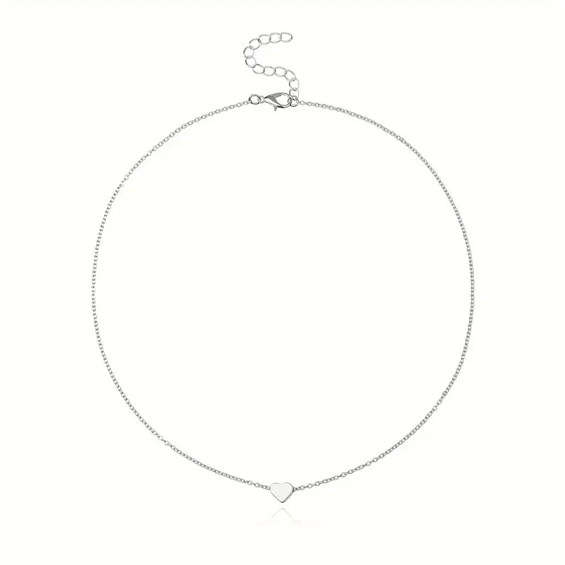 Simple Exquisite Heart-Shaped - Pendant Necklace