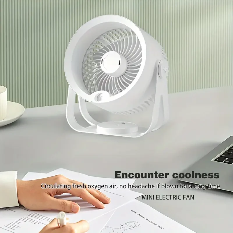 Spray Circulating Fan with Humidifier & Night Light