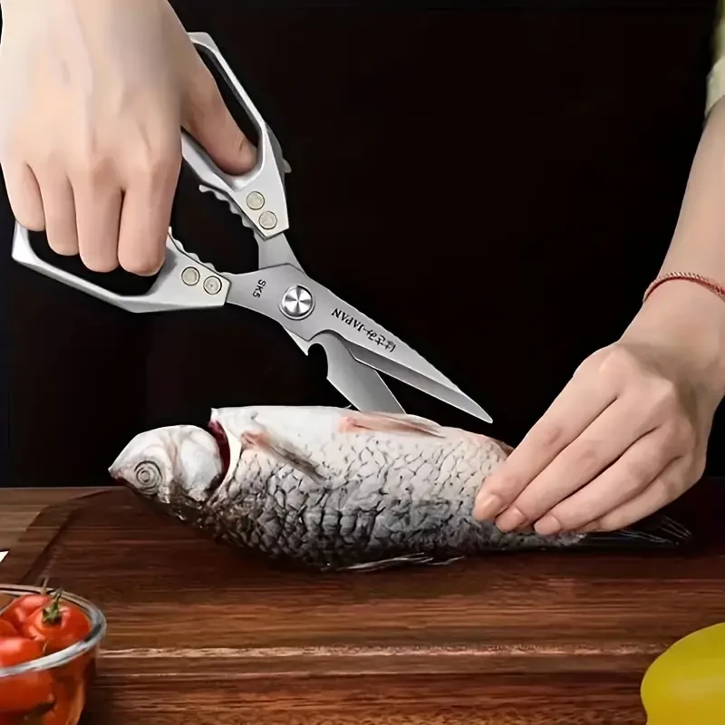 Kitchen Stainless Steel Scissors, Chicken Bone Scissors,