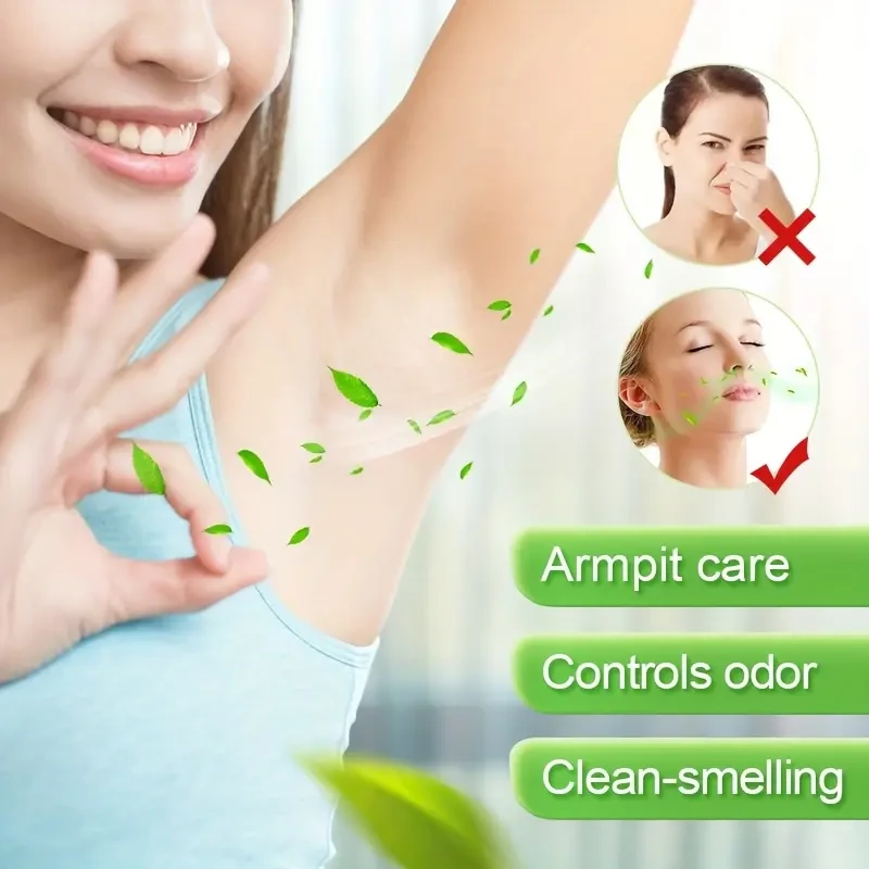 3Pcs Long-Lasting Body Armpit Deodorant  Soothing & Refreshing