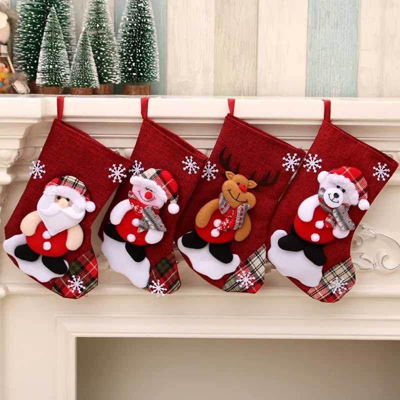 gift bag christmas hanging socks