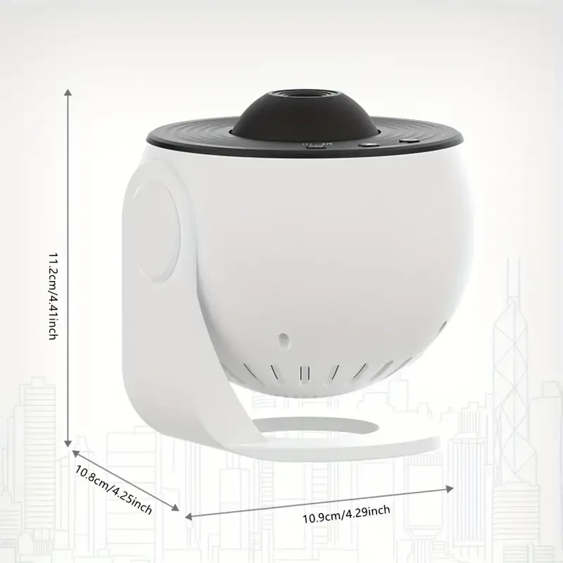 13-in-1 Galaxy Star Projector - 360 Rotating Nebula Lamp