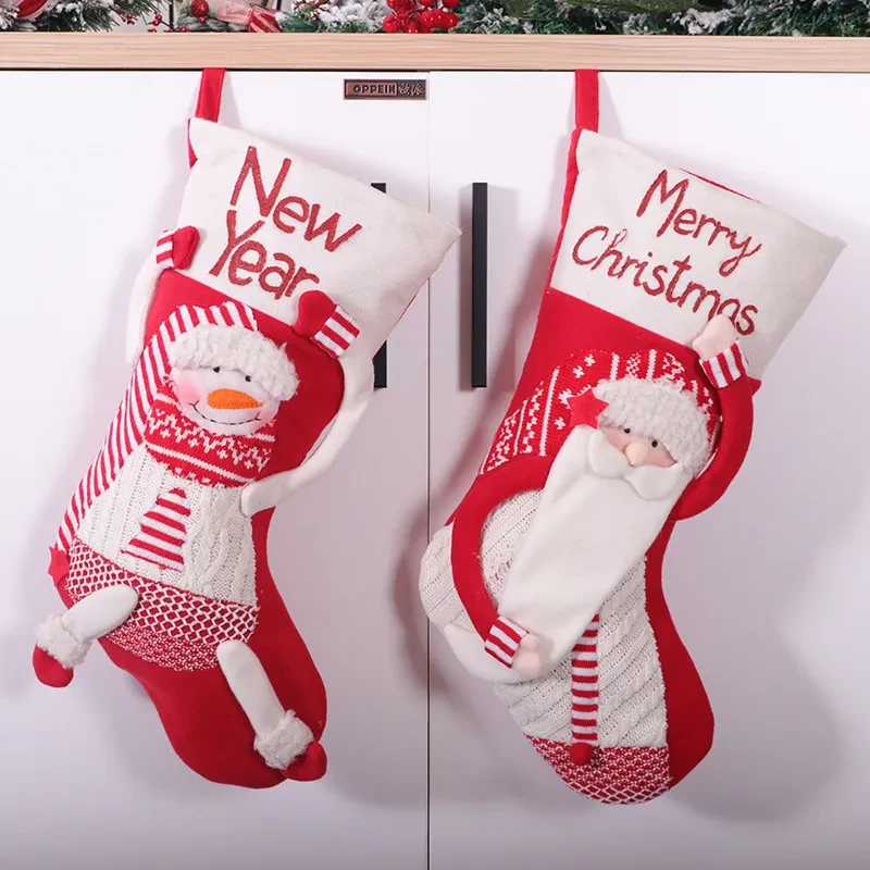 Christmas Eve candy socks