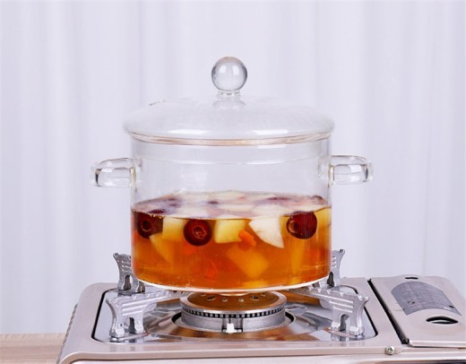 Glass Pot Stove Pot Kitchen