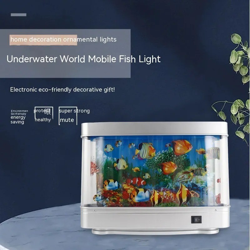 Simulated Ornamental Fish Lamp - Home Night Decoration