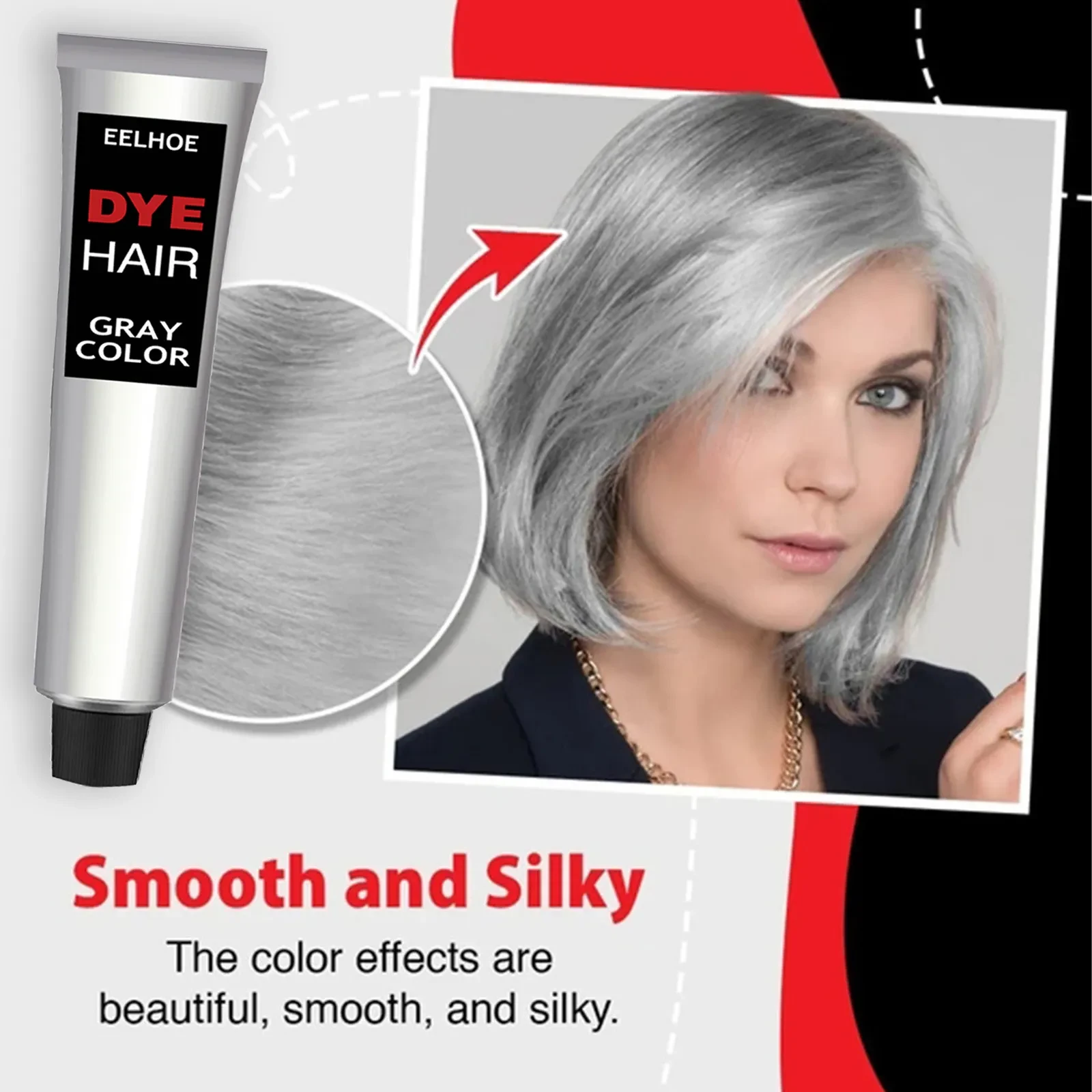 EELHOE Hair Conditioner Grey Colour